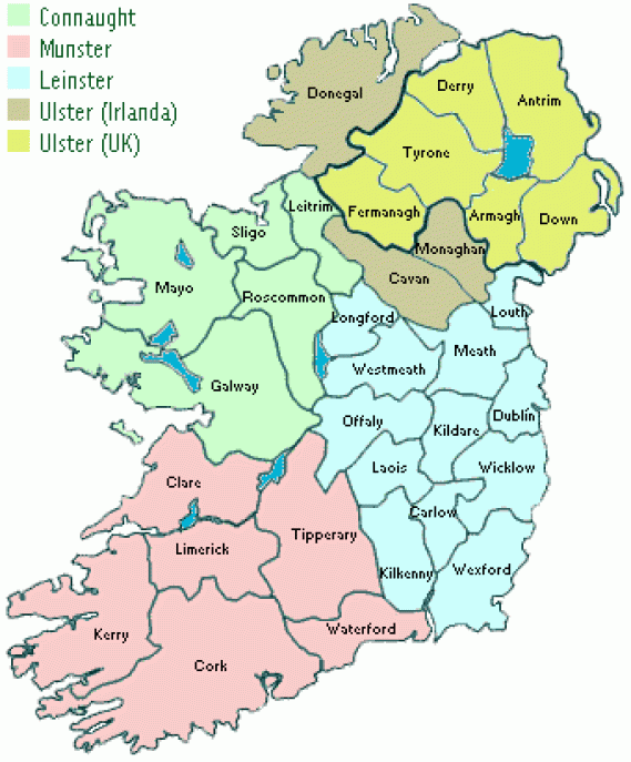Ireland_Spanish_map